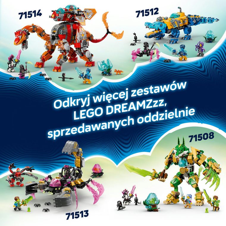LEGO DREAMZzz, Rekinoczołg tygrysi, 71515
