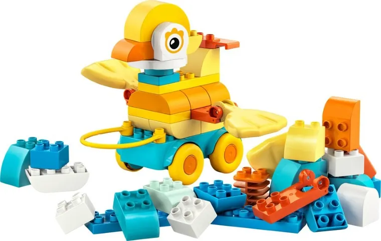 LEGO DUPLO, 3 w 1 Zwierzątka na kółkach, zabawka, 10448
