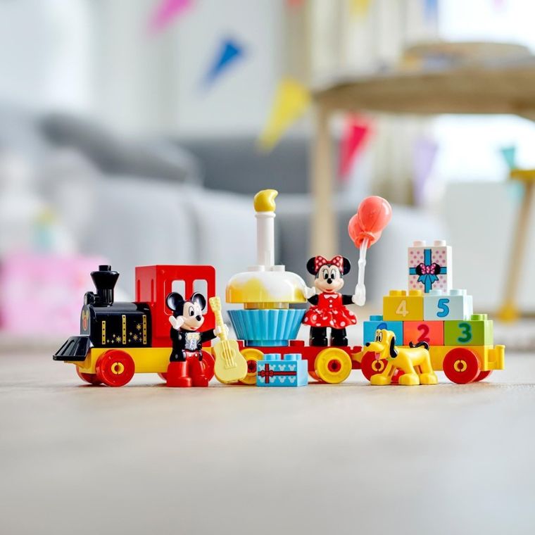 LEGO DUPLO Disney, Urodzinowy pociąg myszek Miki i Minnie, 10941