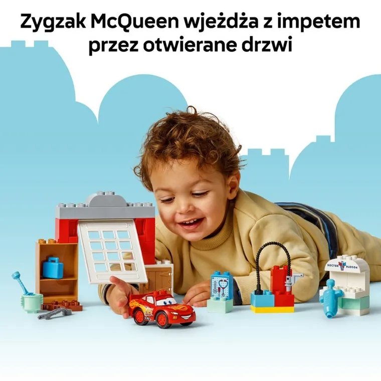LEGO DUPLO Disney, Wizyta McQueena w warsztacie Wójta, 10456