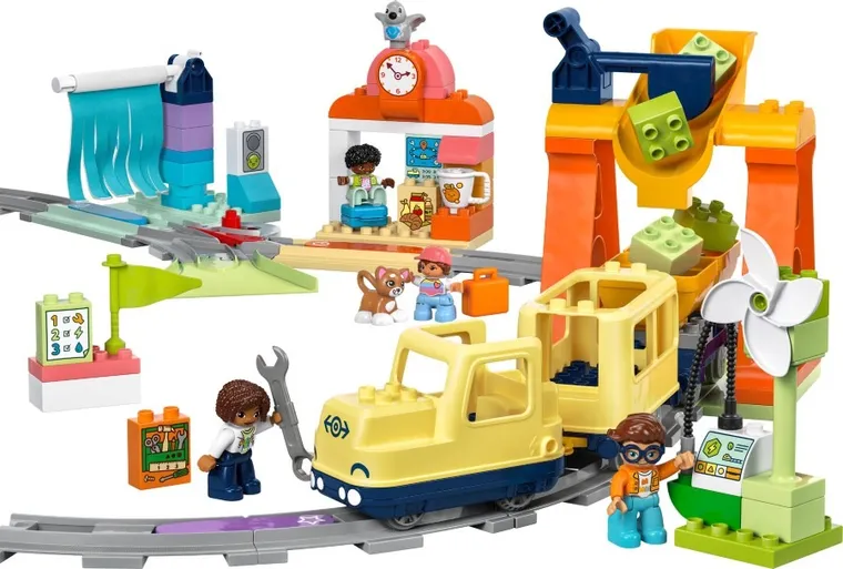 LEGO DUPLO, Duży interaktywny pociąg miejski, 10428