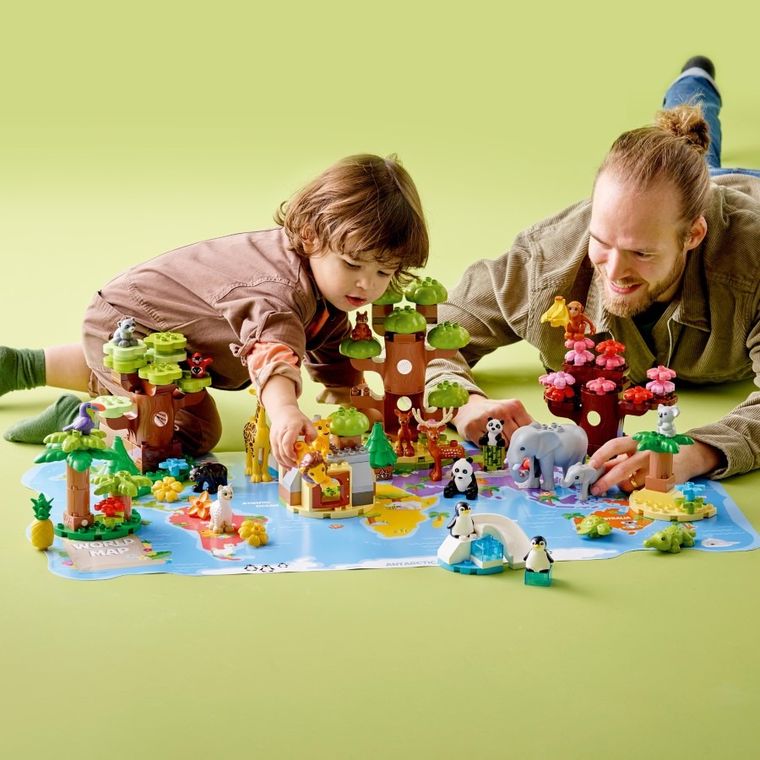 LEGO DUPLO, Dzikie zwierzęta świata, 10975