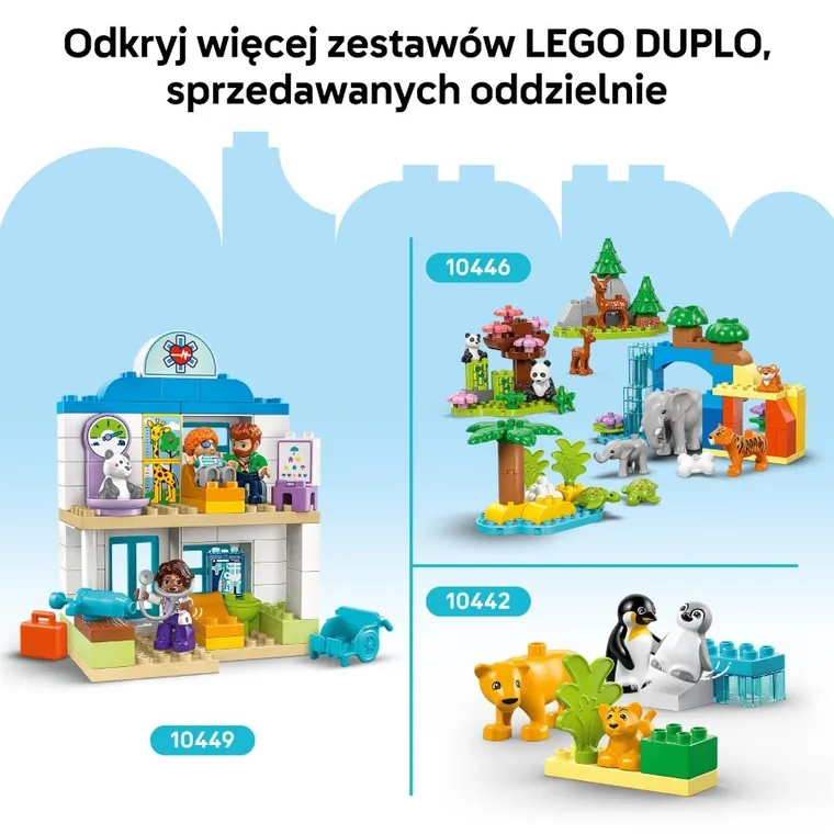 LEGO DUPLO, Karetka z kierowcą, 10447