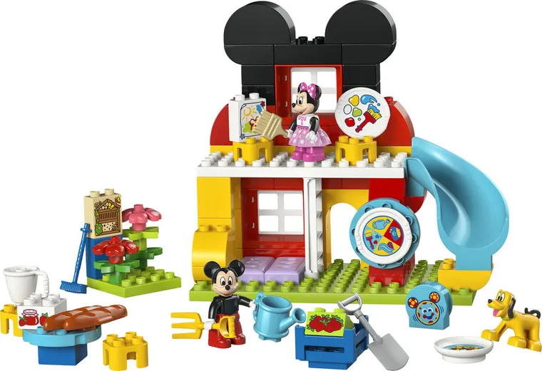 LEGO DUPLO, Klub Myszki Miki z Minnie i Pluto, 10465