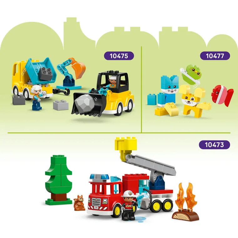 LEGO DUPLO, Kreatywne pojazdy, 10474