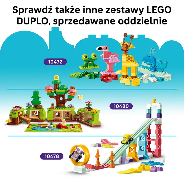 LEGO DUPLO, Kreatywne pudełko pełne kolorów, 10479