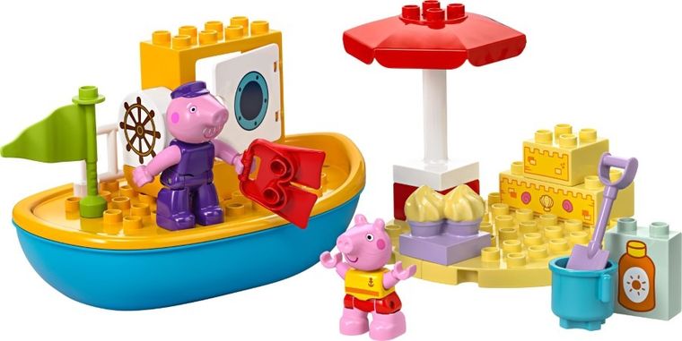 LEGO DUPLO, Peppa i rejs łodzią, 10432