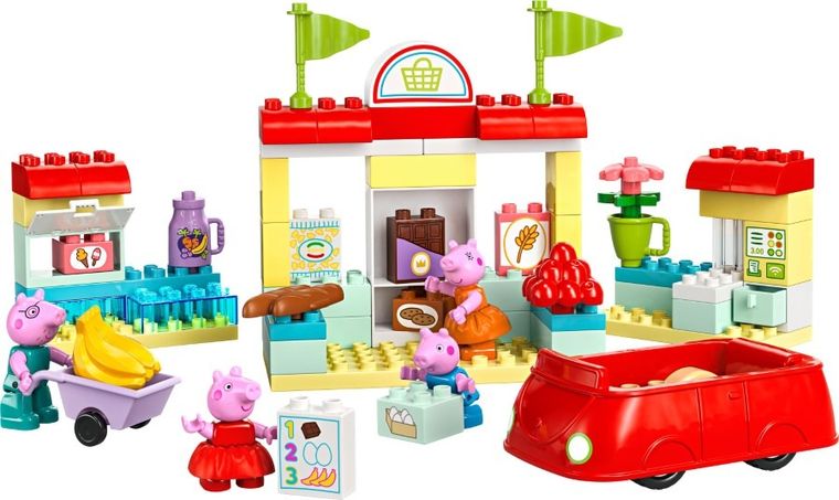LEGO DUPLO, Peppa i supermarket, 10434