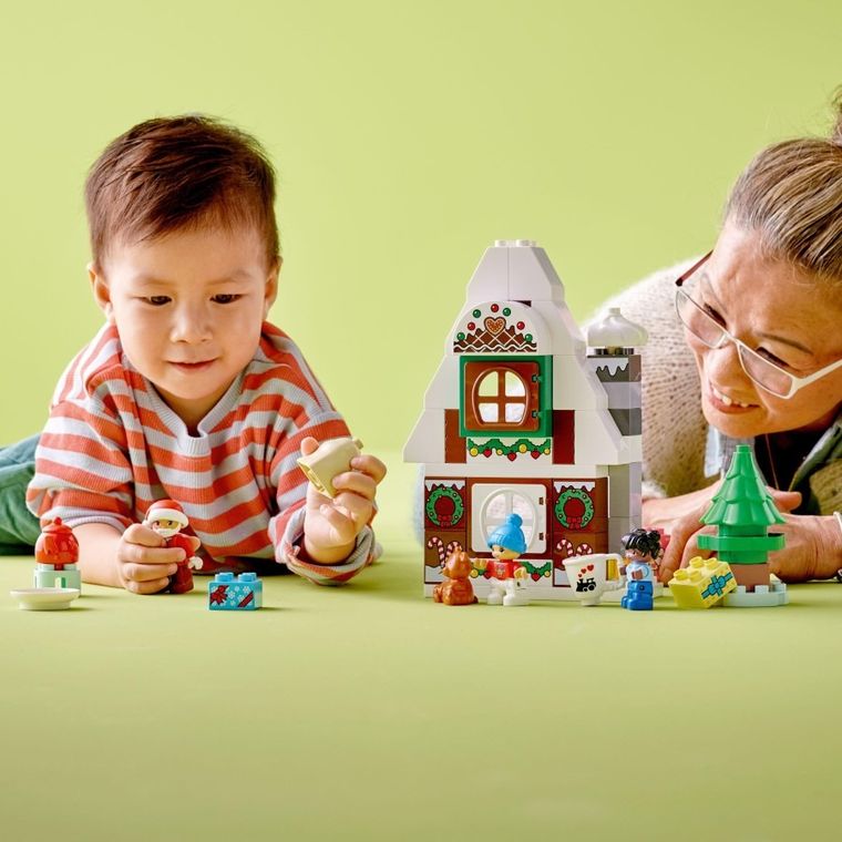 LEGO DUPLO, Piernikowy domek Świętego Mikołaja, 10976