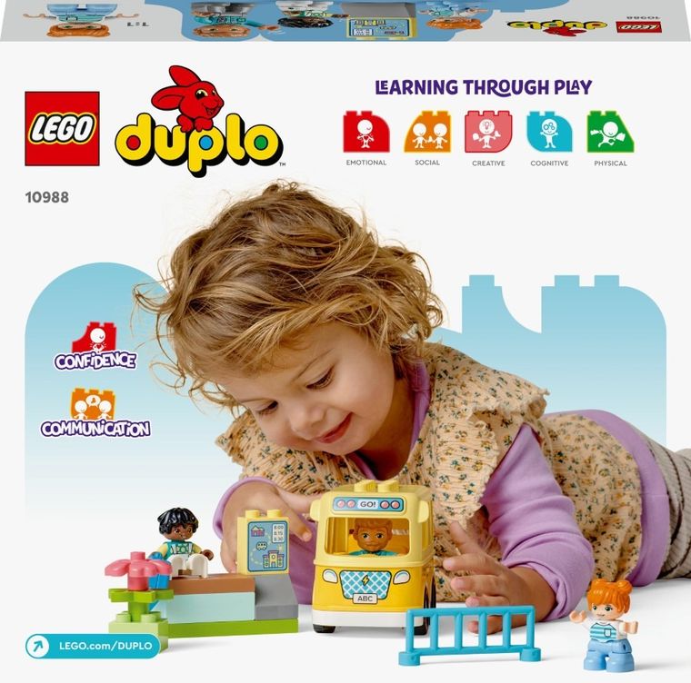 LEGO DUPLO, Przejażdżka autobusem, 10988