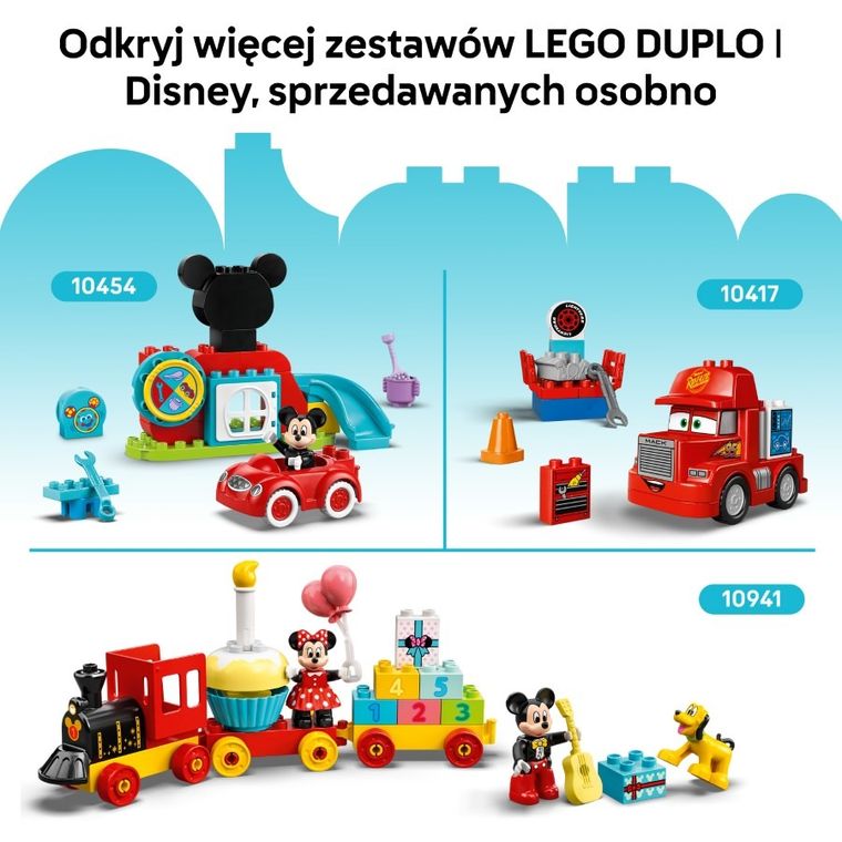LEGO DUPLO, Przyjęcie urodzinowe Kubusia Puchatka, 10457