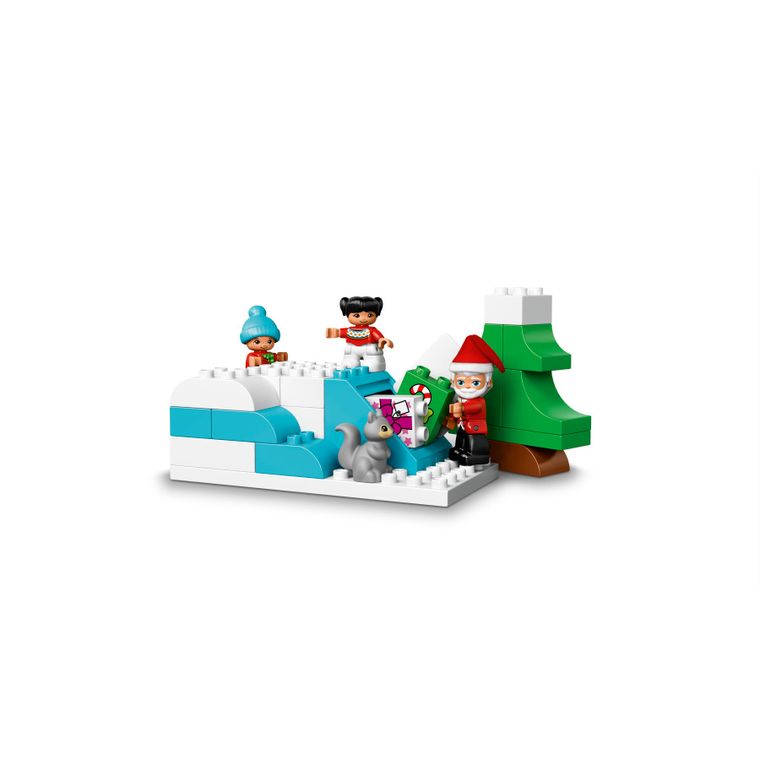 LEGO DUPLO, Zimowe ferie Świętego Mikołaja, 10837