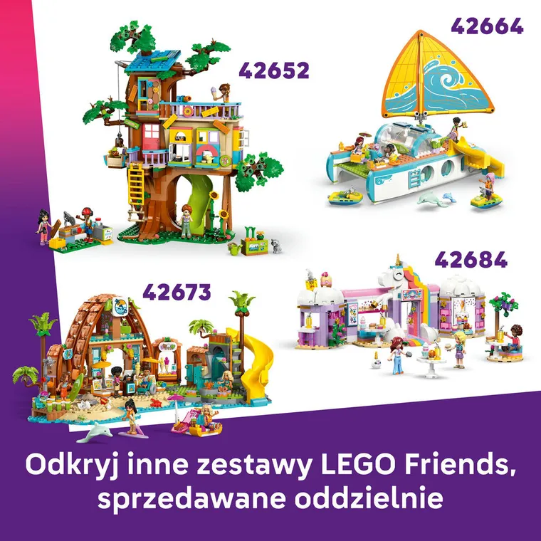 LEGO Friends, Domek na plaży z fokami, 42699