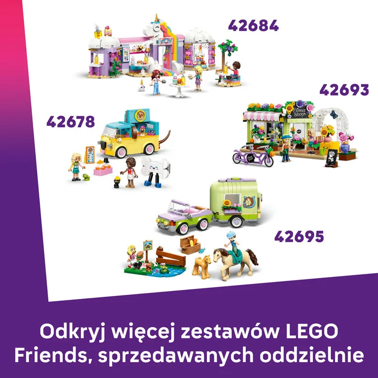 LEGO Friends, Furgonetka z pizzą, 42694