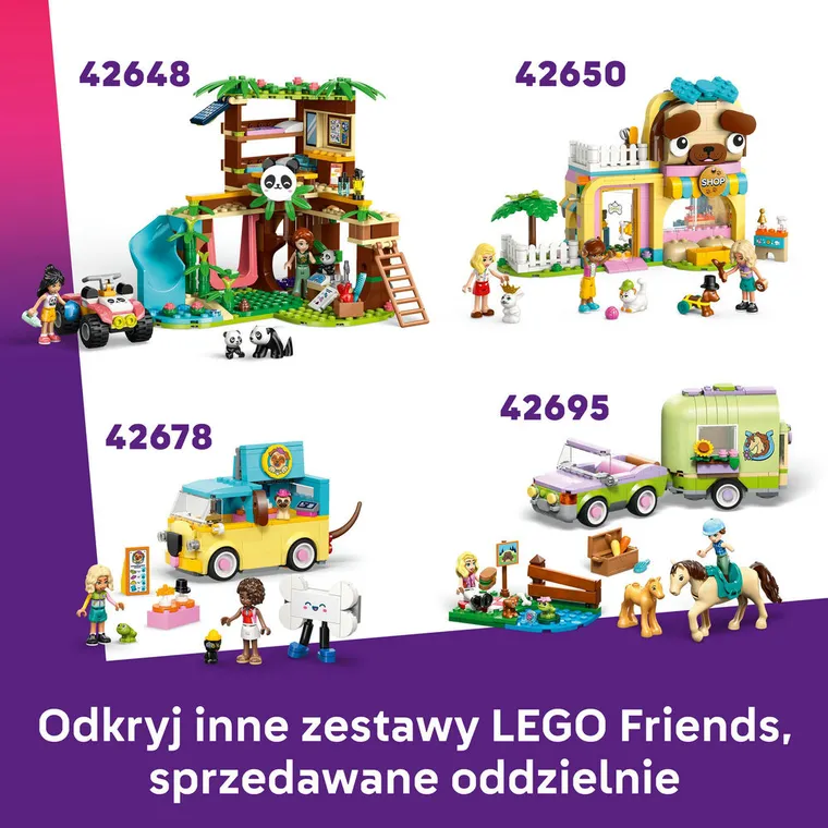 LEGO Friends, Hotel dla królików w mieście Heartlake, 42679