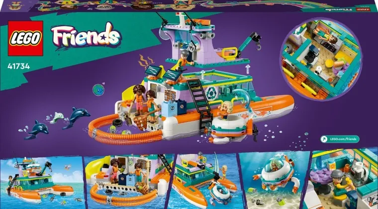 LEGO Friends, Morska łódź ratunkowa, 41734