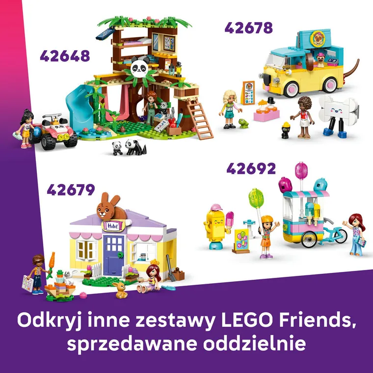 LEGO Friends, Przygoda na aksolotlowej łodzi, 42681
