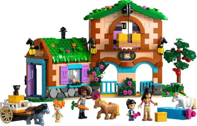 LEGO Friends, Ranczo kucyków i stajnia, 42654