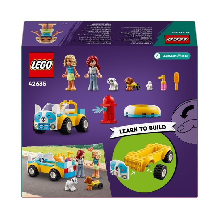 LEGO Friends, Samochód do pielęgnacji psów, 42635