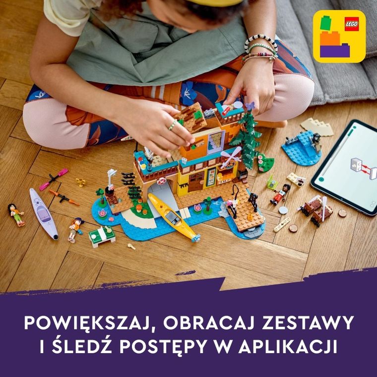 LEGO Friends, Sporty wodne na obozie kempingowym, 42626