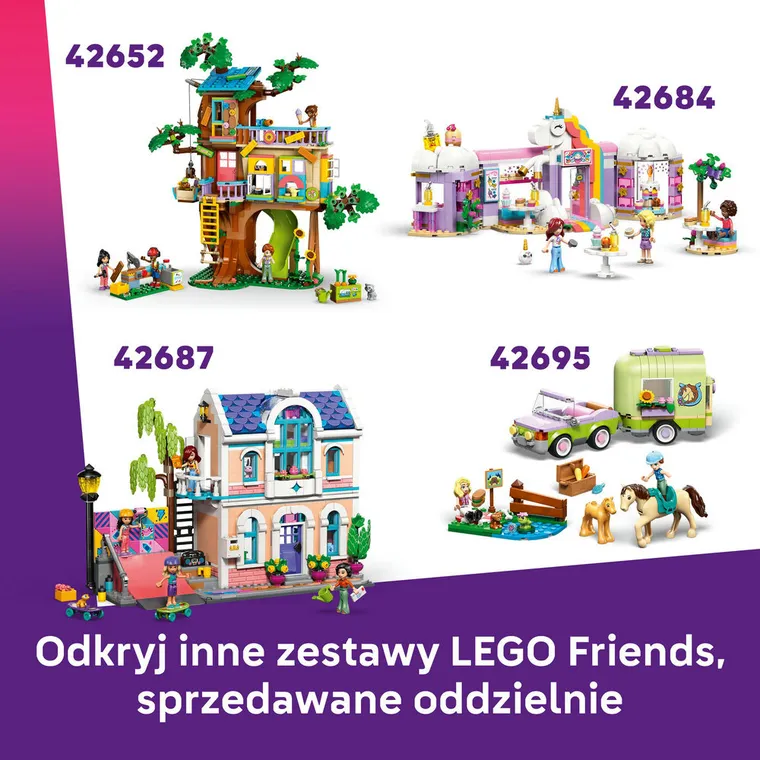 LEGO Friends, Stadnina i szkółka jeździecka, 42688