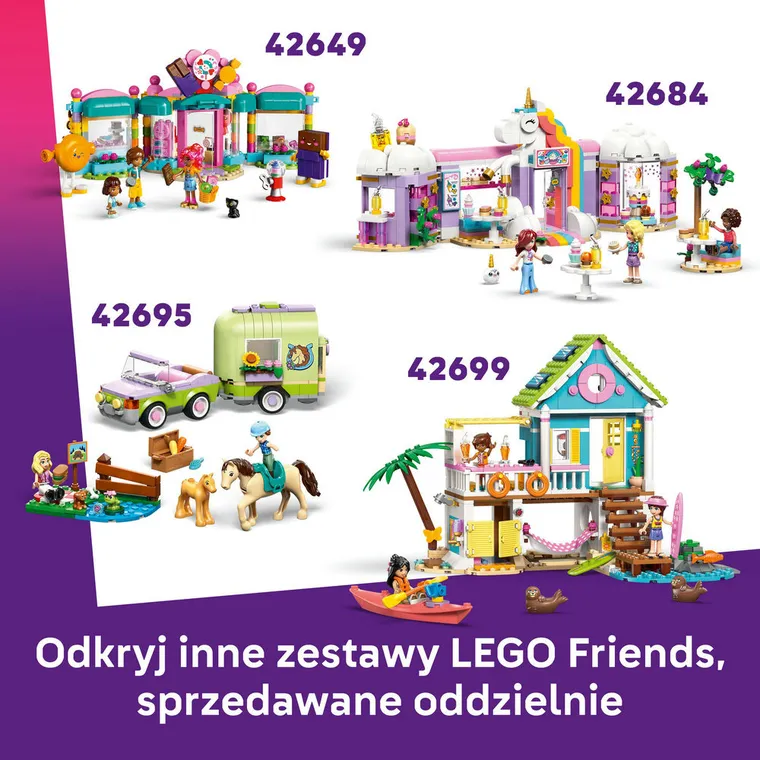 LEGO Friends, Stoisko z lodami i balonami, 42692