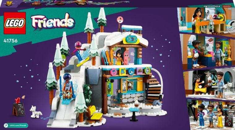 LEGO Friends, Stok narciarski i kawiarnia, 41756