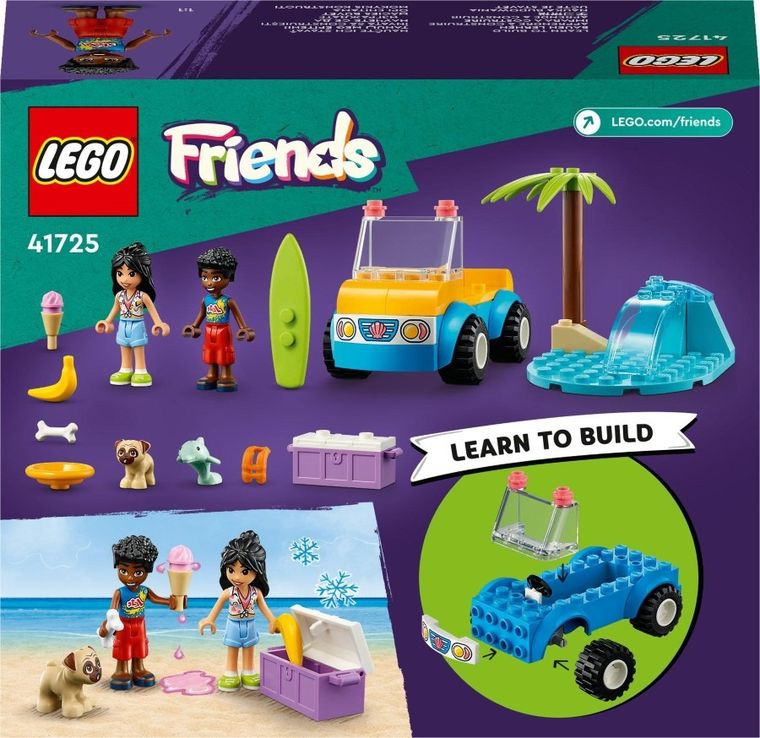 LEGO Friends, Zabawa z łazikiem plażowym, 41725