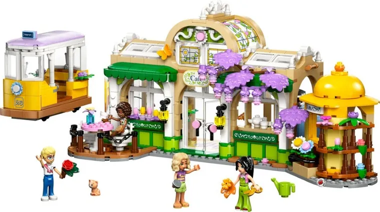 LEGO Friends, Zielona kawiarnia i kwiaciarnia, 42671