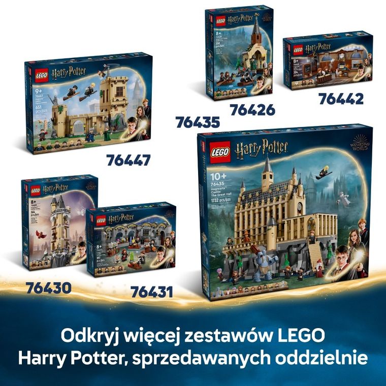 LEGO Harry Potter, Przejażdżka motocyklowa Hagrida i Harry’ego, 76443