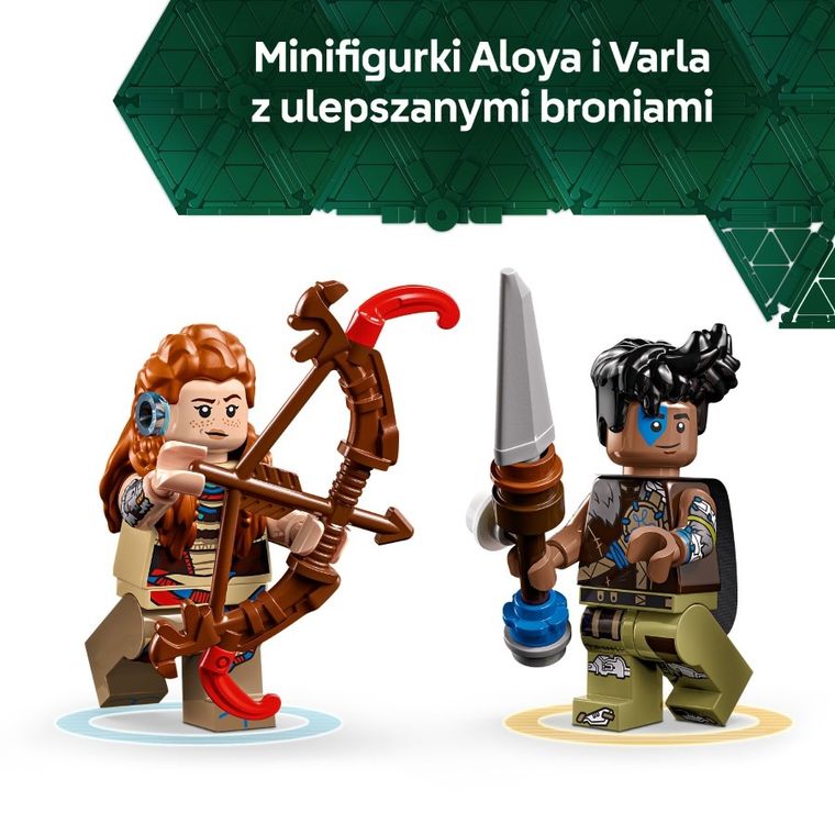 LEGO Horizon Adventures, Aloy i Varl kontra krabołaz i piłoząb, 77037