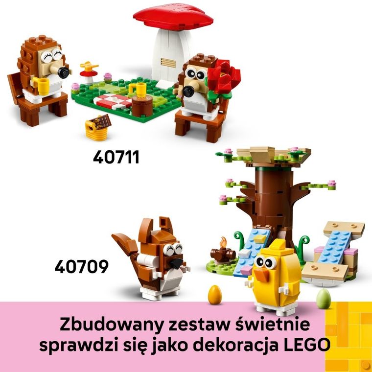 LEGO Iconic, Piknik pary jeżyków, 40711