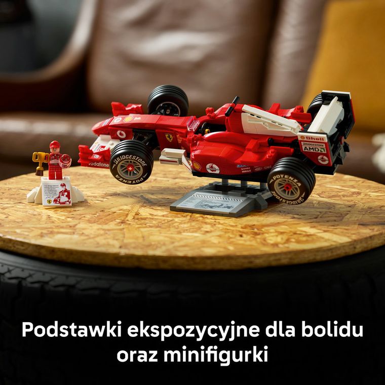 LEGO Icons, Ferrari F2004 i Michael Schumacher, 11375