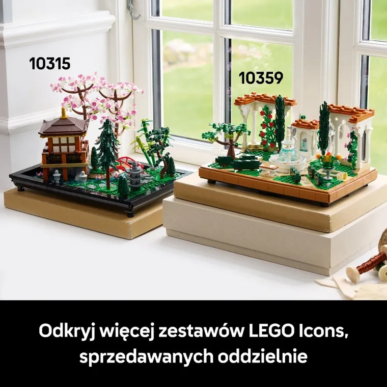 LEGO Icons, Fontanna w ogrodzie, 10359