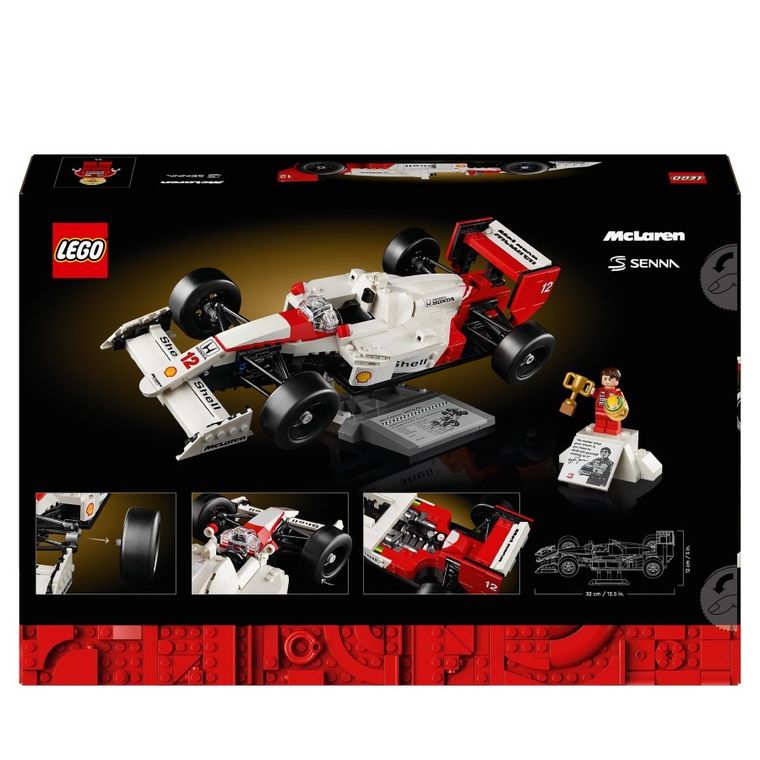 LEGO Icons, McLaren MP4/4 i Ayrton Senna, 10330