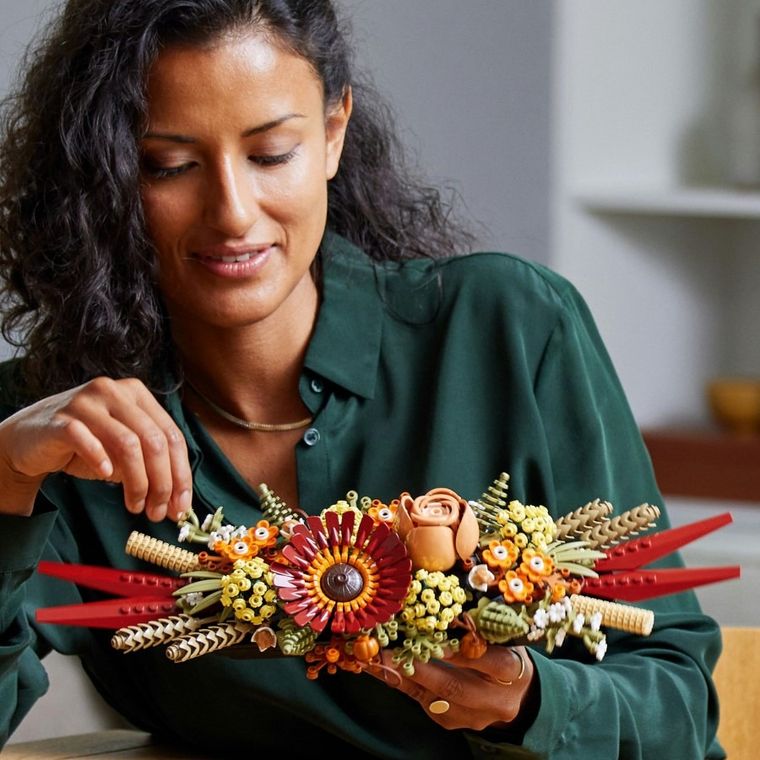 LEGO Icons, Stroik z suszonych kwiatów, 10314