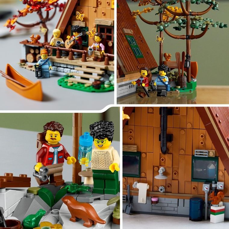 LEGO Ideas, Chatka w kształcie litery A, 21338
