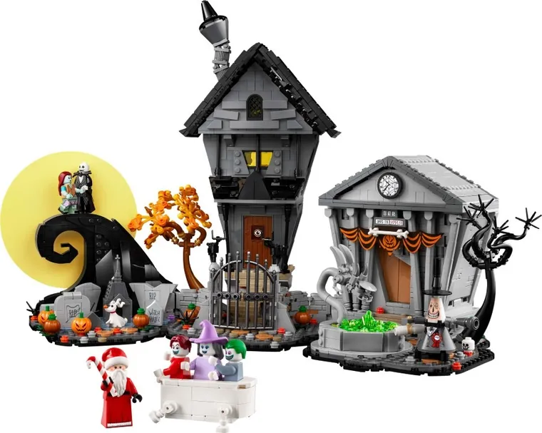 LEGO Ideas, Disney: Miasteczko Halloween Tima Burtona, 21351