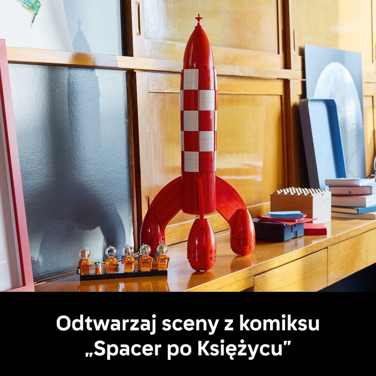 LEGO Ideas, Tintin i rakieta na Księżyc, 21367