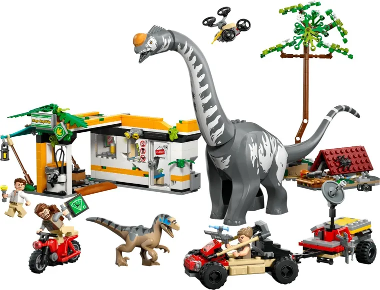 LEGO Jurassic World, Na tropie tytanozaura i raptora, 76973