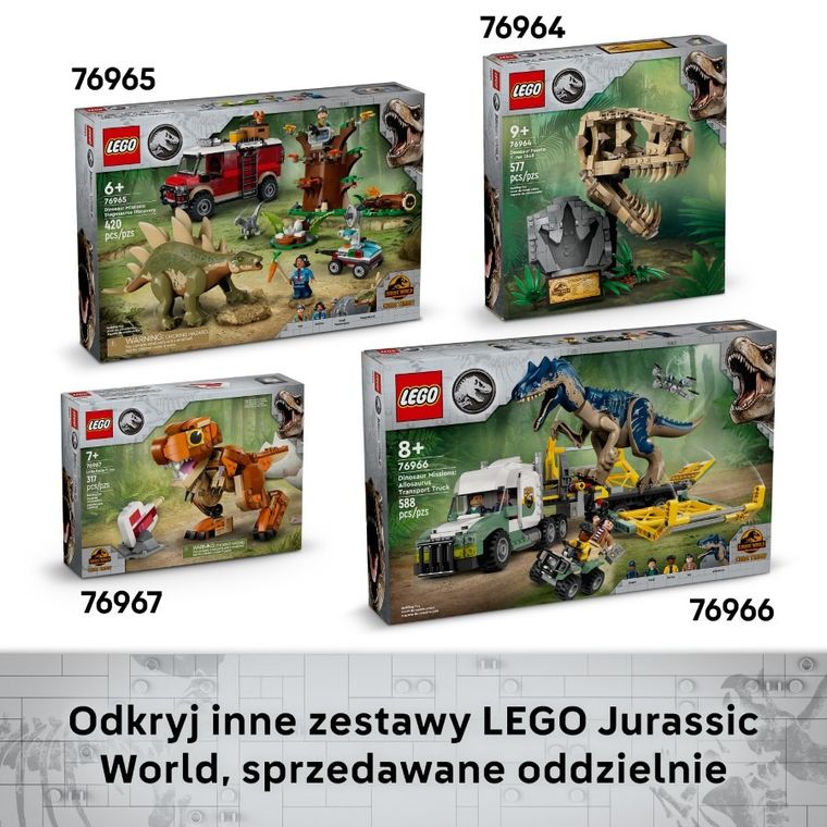 LEGO Jurassic World, Szkielety dinozaurów: czaszka triceratopsa, 76969