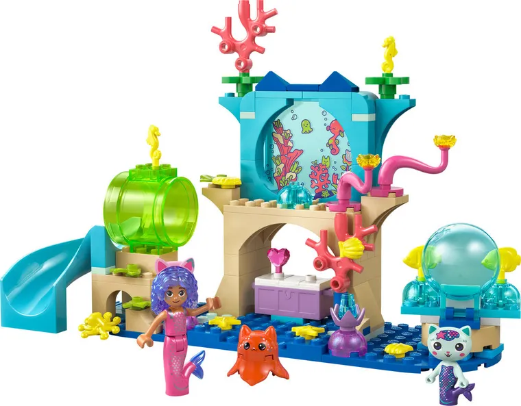 LEGO Koci domek Gabi, Podwodna przygoda syrenki Gabi, 11204
