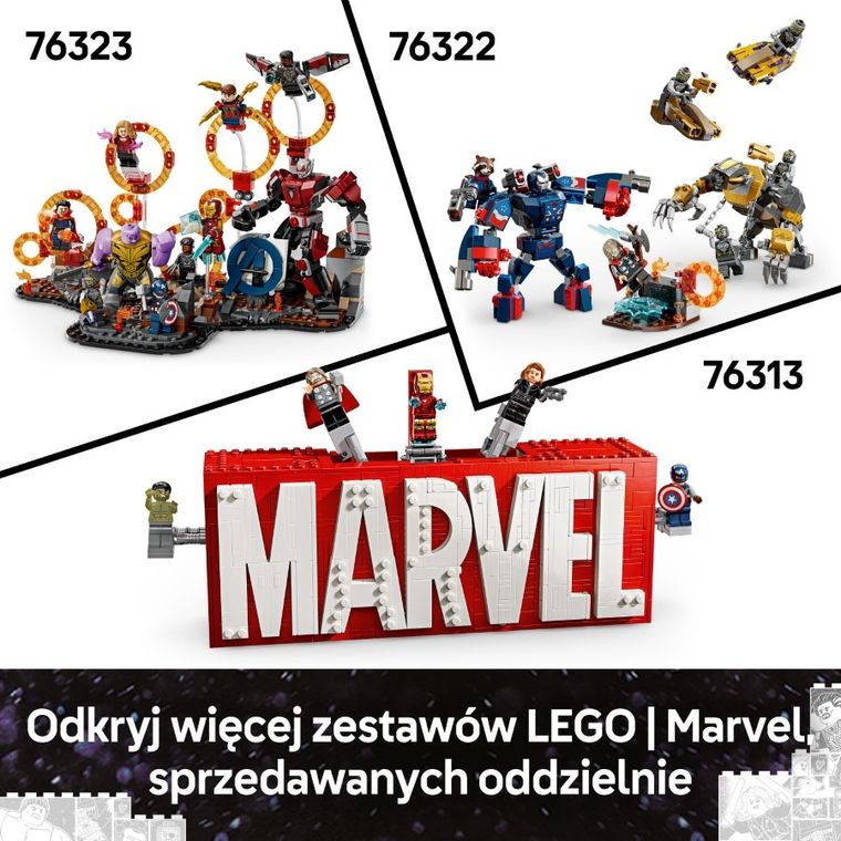 LEGO Marvel, Avengers: Czas Ultrona - Quinjet, 76325