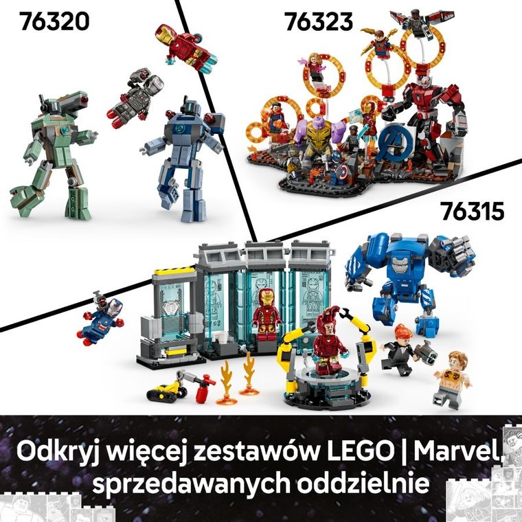 LEGO Marvel, Avengers: Koniec gry Thor kontra Chitauri, 76322