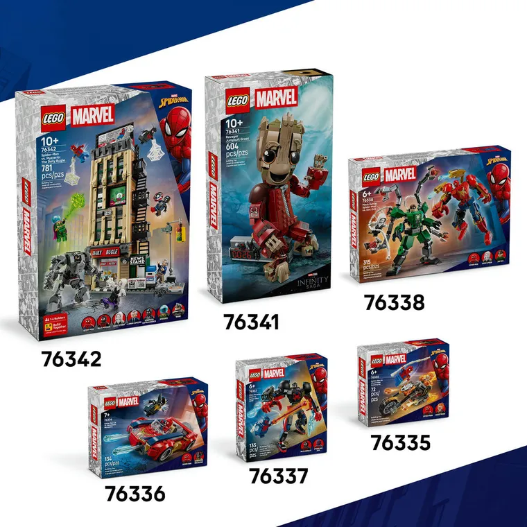 LEGO Marvel, Epicka bitwa: Spider-Man kontra Sandman, 76334