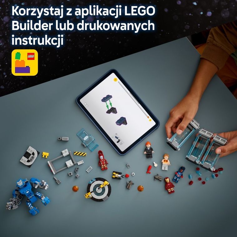 LEGO Marvel, Laboratorium Iron Mana: Zbrojownia, 76315
