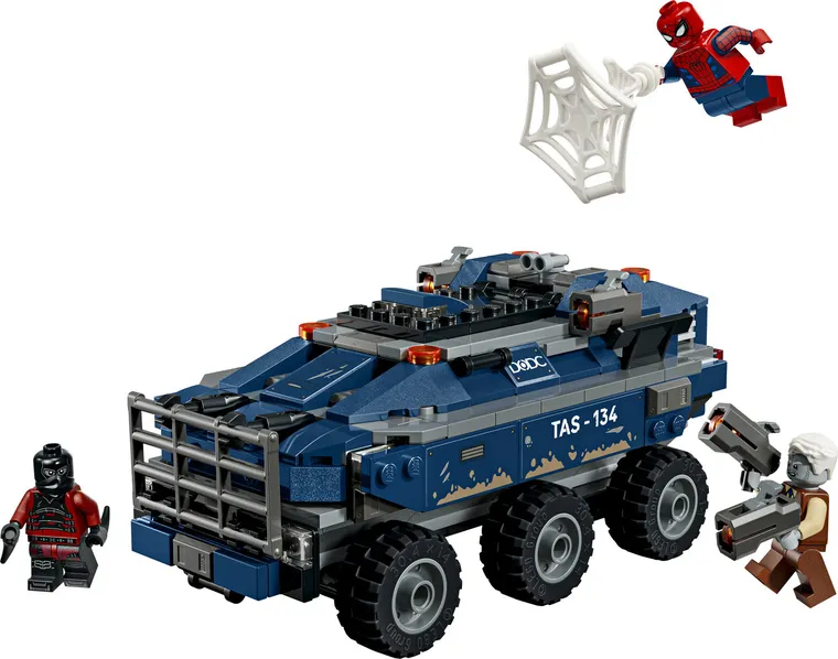 LEGO Marvel, Pościg Spider-Mana za więźniarką, 76349