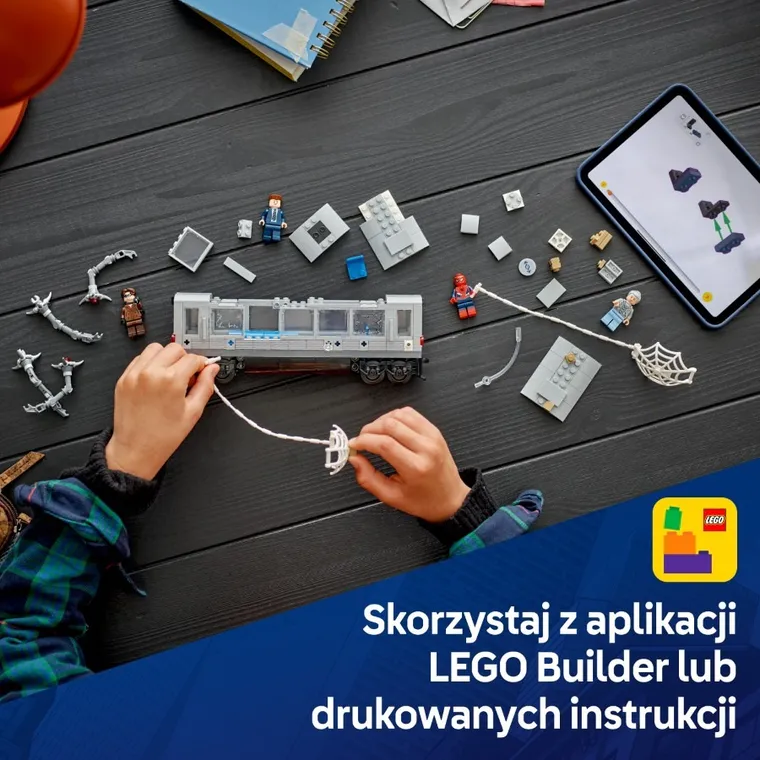 LEGO Marvel, Spider-Man kontra Doc Ock - scena w metrze, 76321