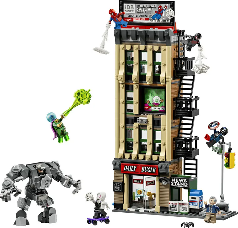 LEGO Marvel, Spider-Man kontra Mysterio: Daily Bugle, 76342