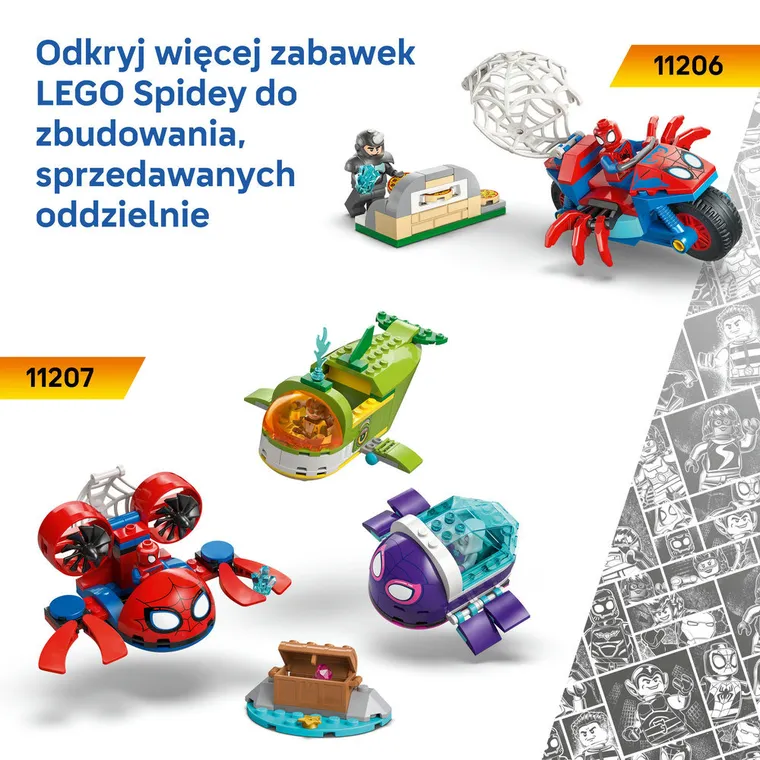 LEGO Marvel, Statek piracki drużyny Spidey’ego, 11208